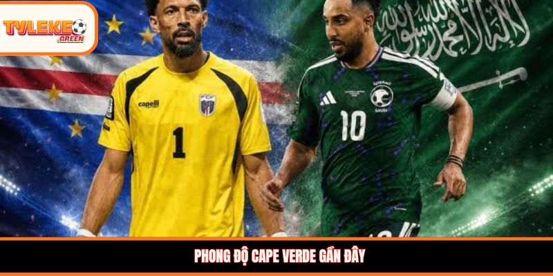 Phong độ Cape Verde gần đây
