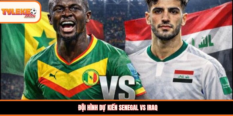 Đội hình dự kiến Senegal vs Iraq