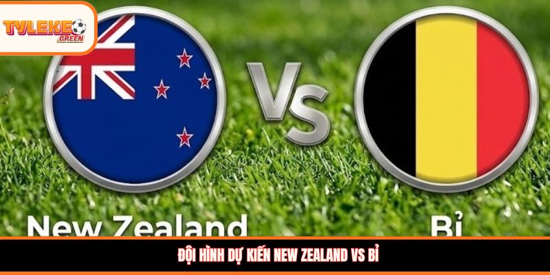 Soi kèo nhà cái New Zealand vs Bỉ
